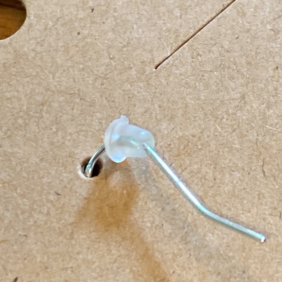 Hand made vodka, miniature bottle, sterling, silver earrings. - Picture 5 of 6